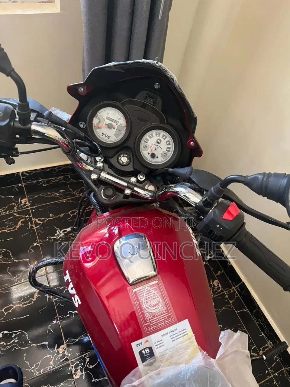 New TVS 2024 Red