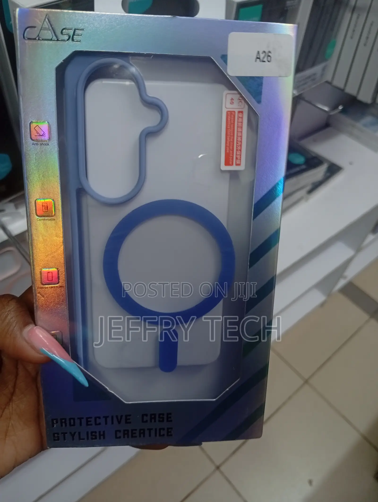 Magnetic Phone Case Packaged Labeled for the Samsung Galaxy A26