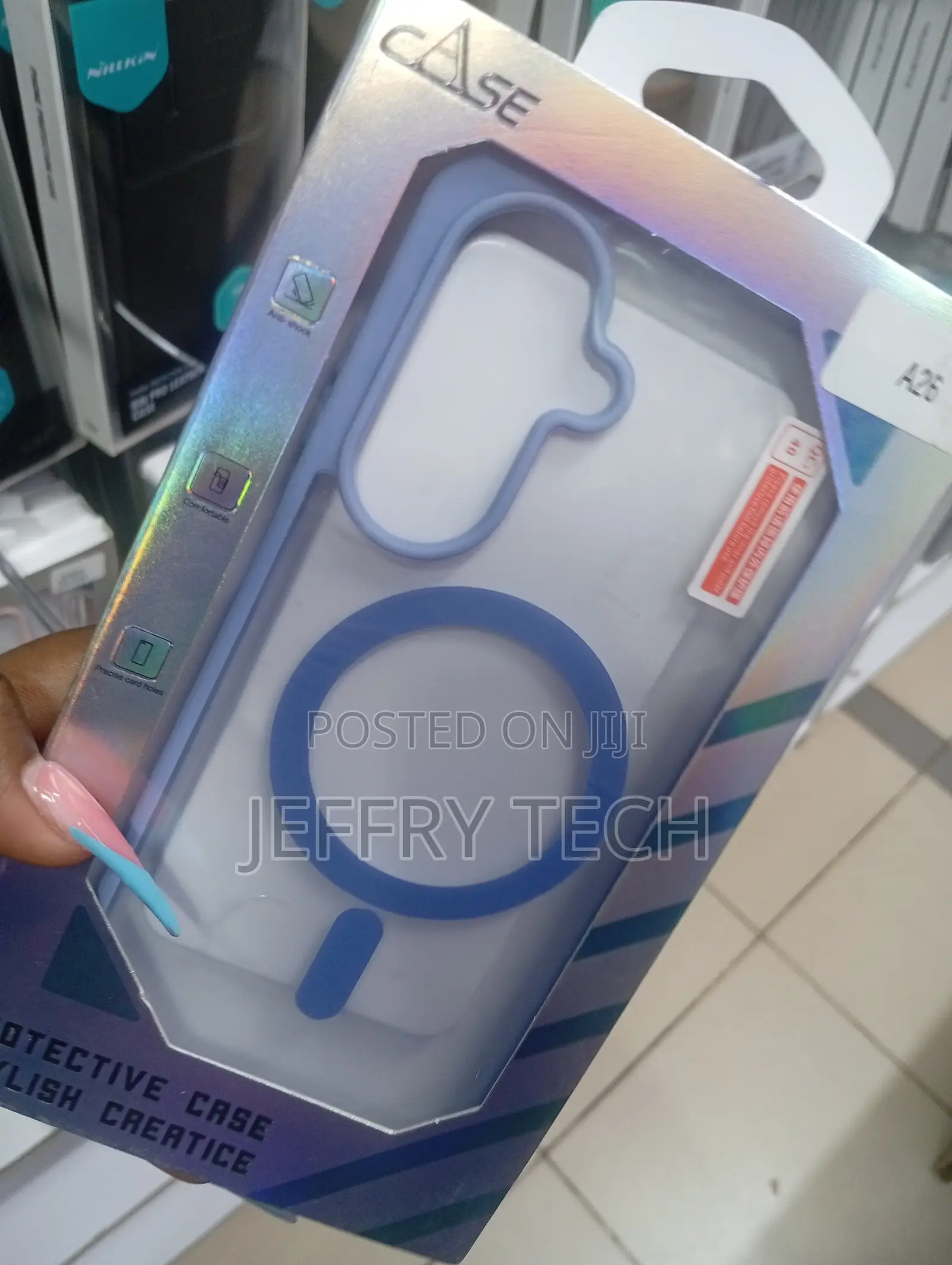 Magnetic Phone Case Packaged Labeled for the Samsung Galaxy A26
