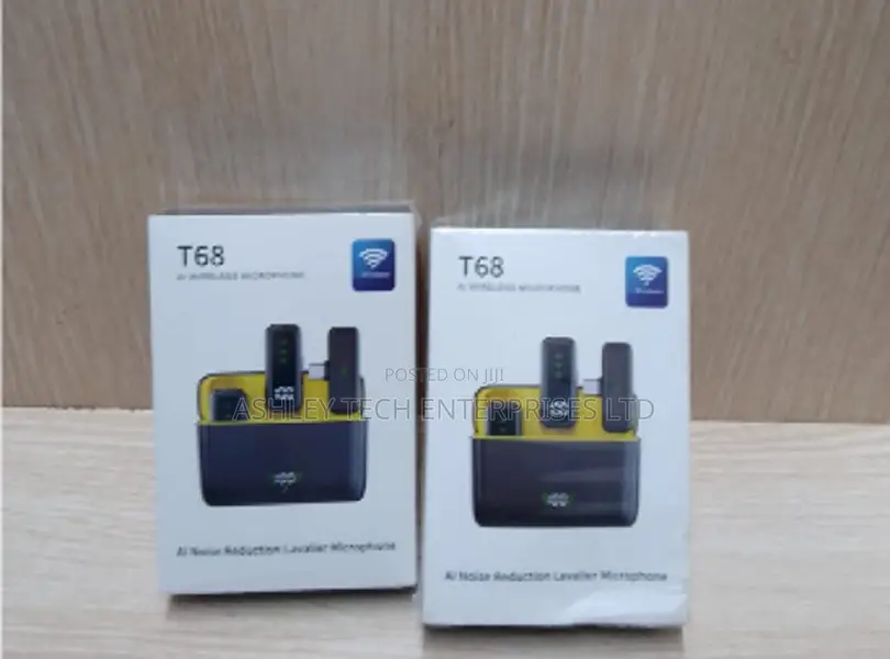 T68 Mini Wireless Microphone – Portable & Easy to Use