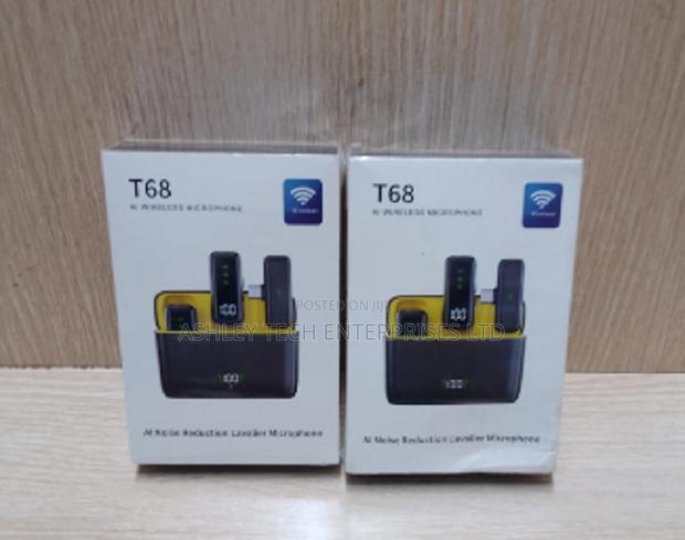 T68 Wireless Mic – High Quality Audio Recording