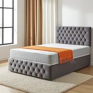 Chester Bed; Luxury Upholstered Chesterfield Bed for Master Bedroom