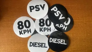 PSV, 80KPH, Petrol, Diesel Stickers