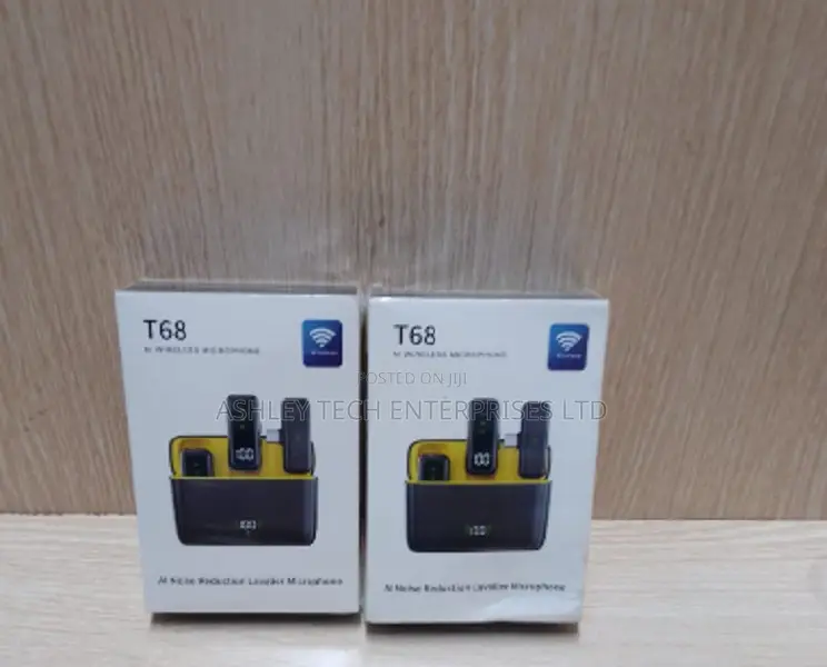T68 Wireless Microphone – Perfect for TikTok & YouTube