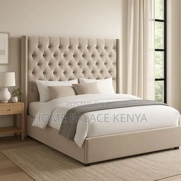 Chester Bed; Luxury Upholstered Chesterfield Bed for Master Bedroom