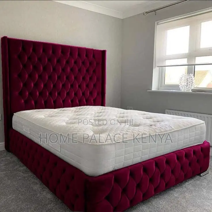 Chester Bed; Luxury Upholstered Chesterfield Bed for Master Bedroom