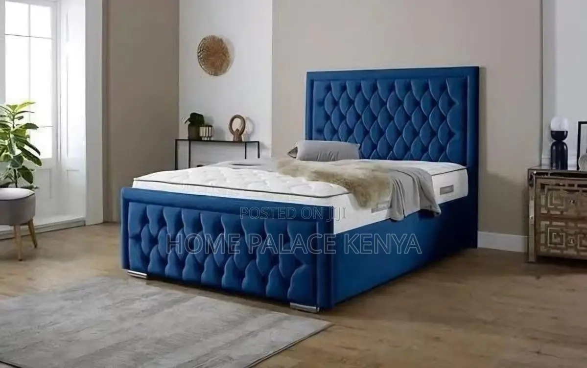 Chester Bed; Luxury Upholstered Chesterfield Bed for Master Bedroom