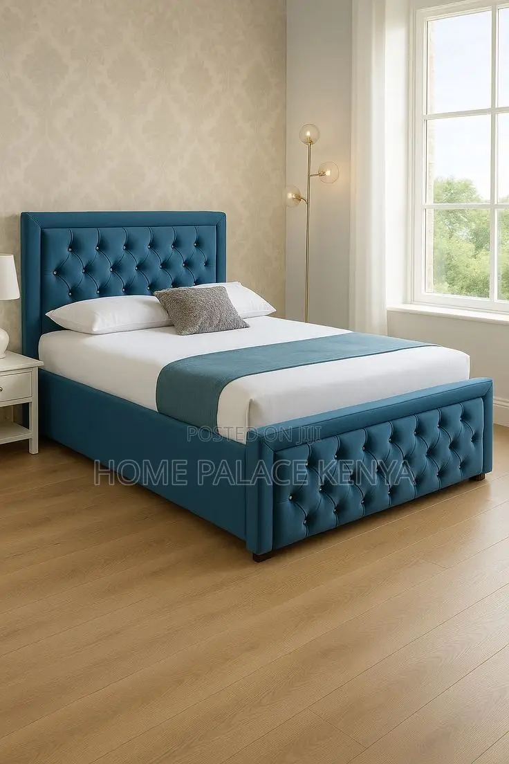 Chester Bed; Luxury Upholstered Chesterfield Bed for Master Bedroom
