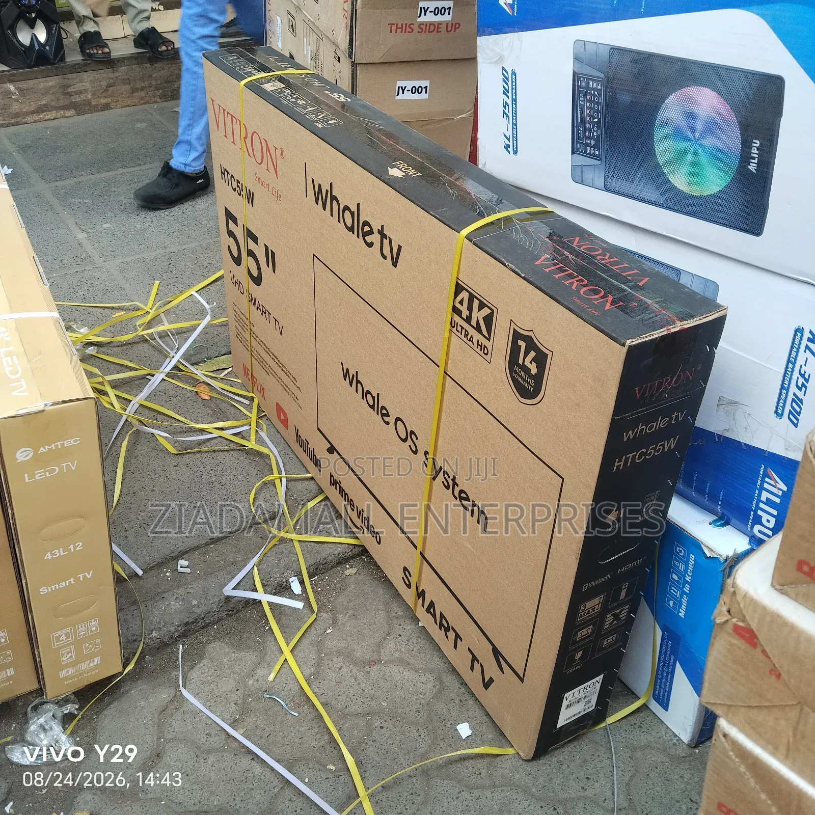 Newest Models- Vitron 55inches Smart TV