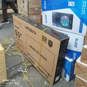 On Offer Vitron 55inches Smart Android TV With Enabled Wifi and BT