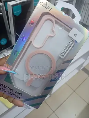 Light Pink MagSafe Semi Phone Case for the Samsung Galaxy A55 5G