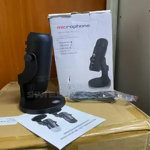 Professional Desktop Broadcast Mic With Noise Reduction