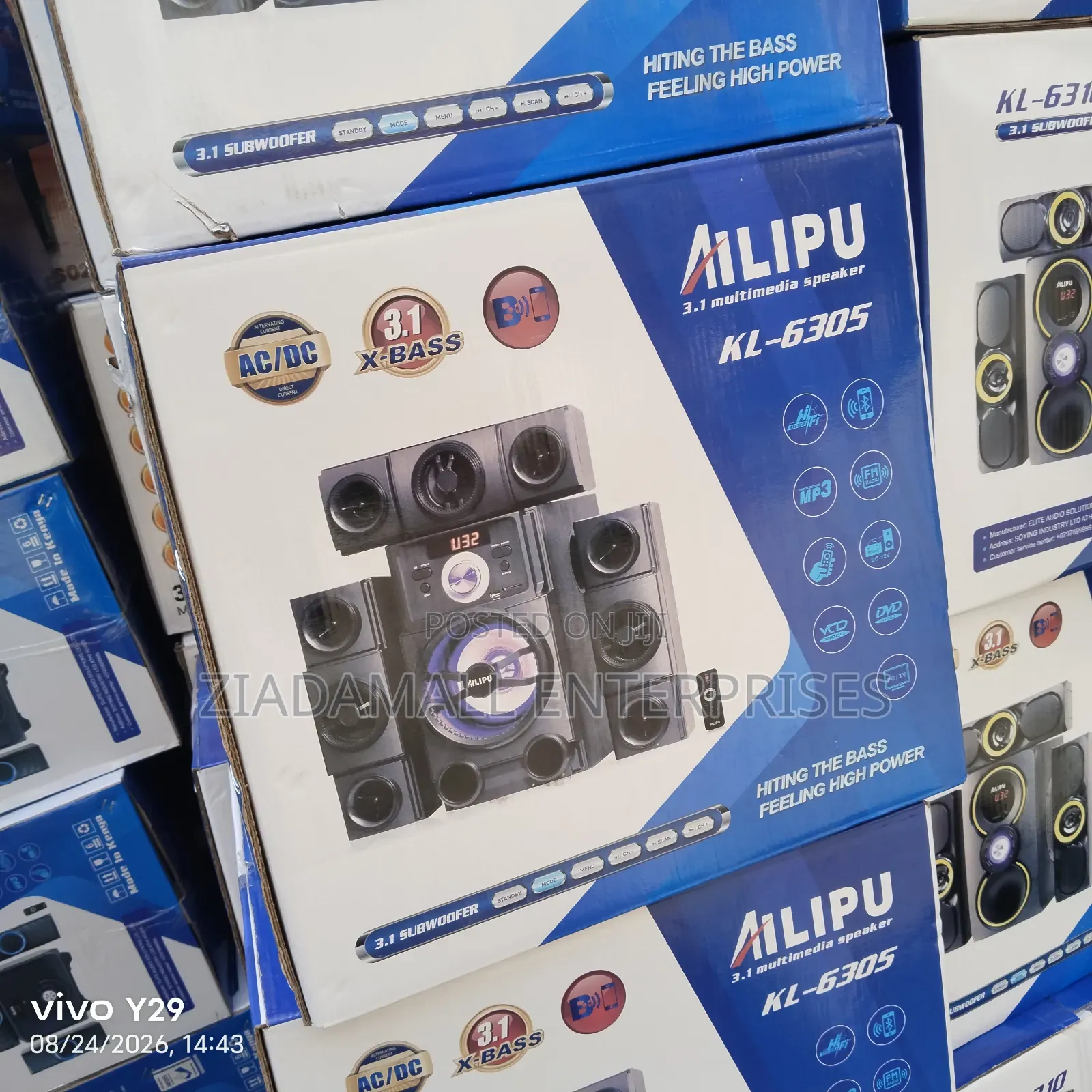 Pay on Delivery 3.1ch 3speaker Woofer With Best Bass