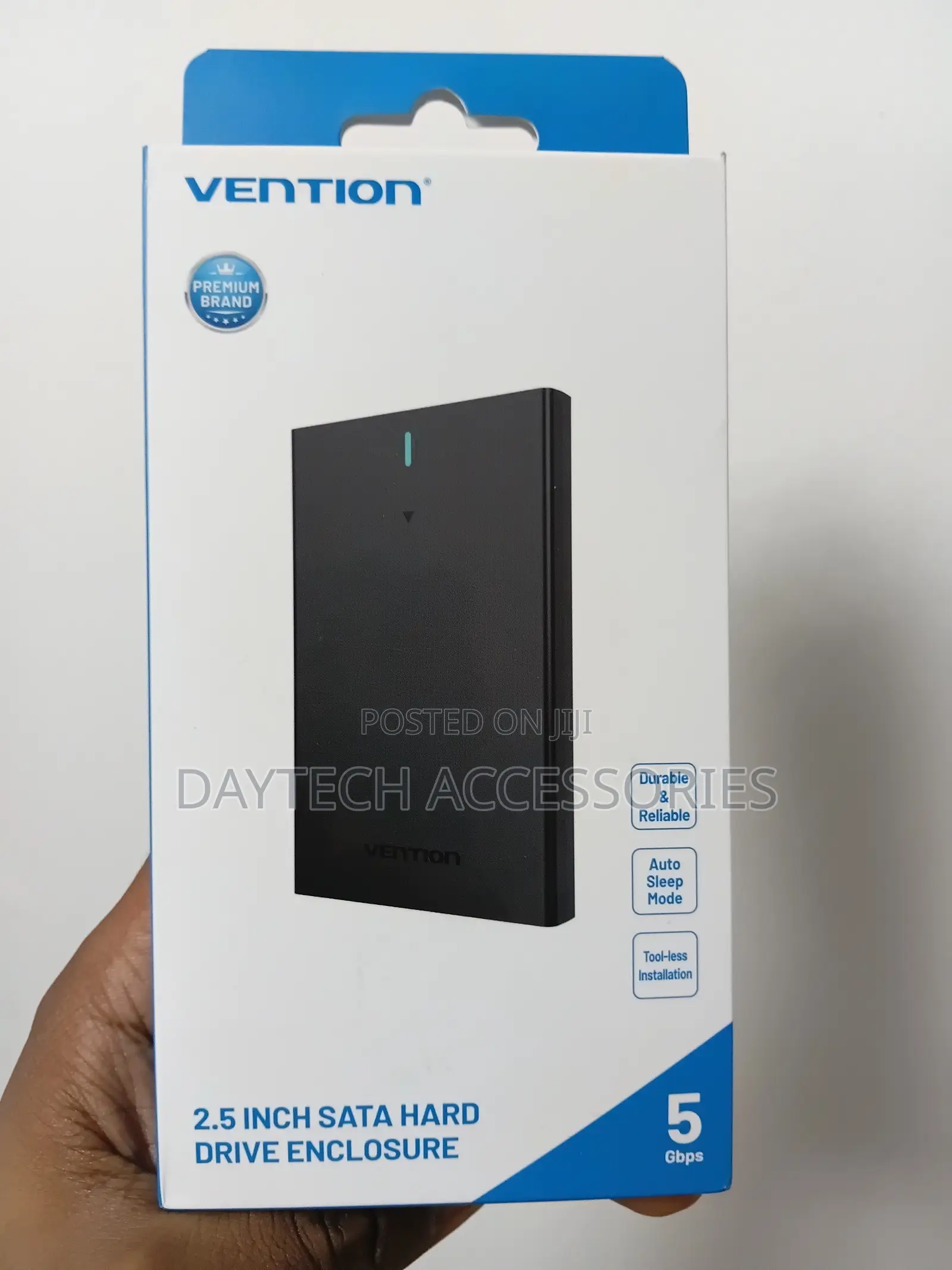 Vention 2.5-Inch SATA Hard Drive Enclosure (Model KPAB0)