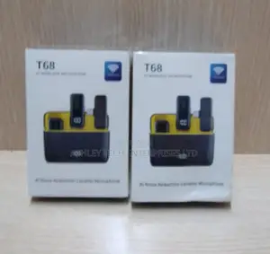 T68 Dual Wireless Microphone – Clear Sound