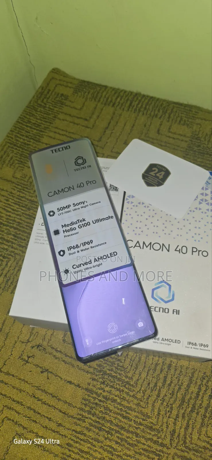 Tecno Camon 40 Pro 5G 256 GB Gray