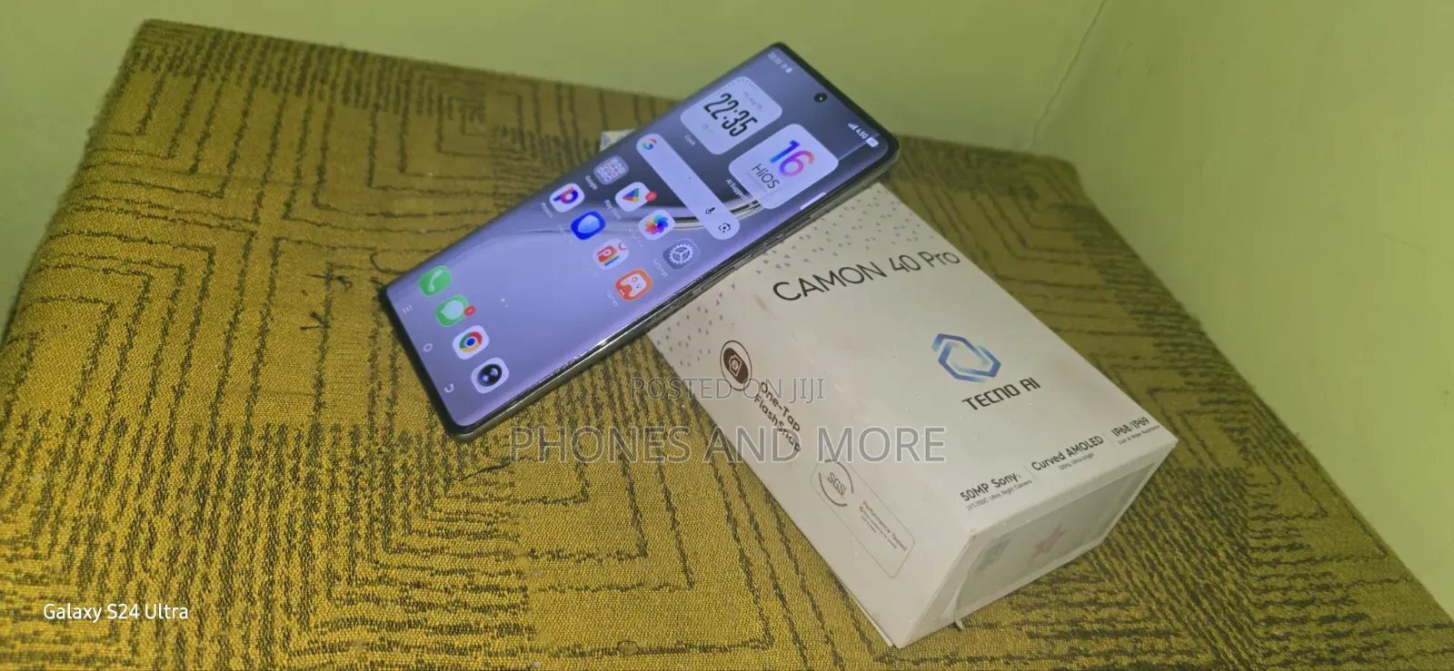 Tecno Camon 40 Pro 5G 256 GB Gray