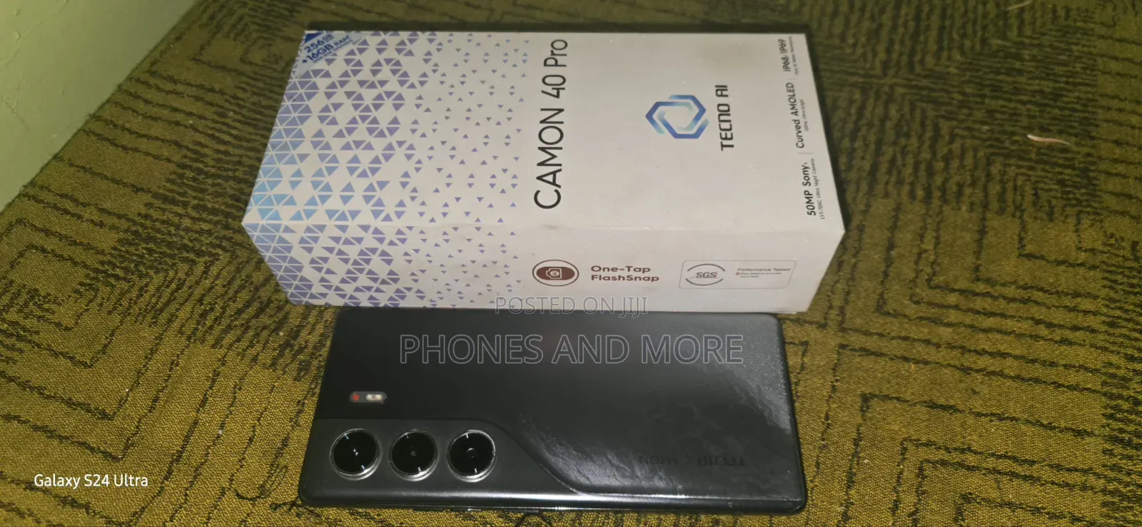 Tecno Camon 40 Pro 5G 256 GB Gray