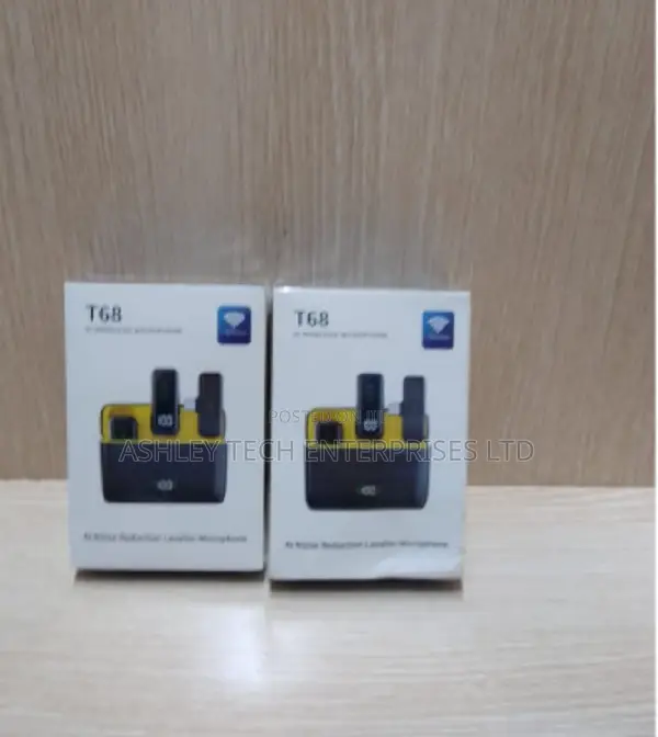 T68 Wireless Lapel Microphone