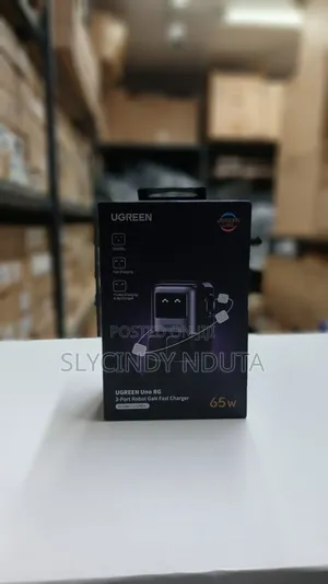 Ugreen Uno Rg 3-Port Rebot Gan Fast Charger