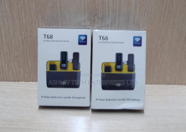 T68 Mini Clip-on Wireless Mic