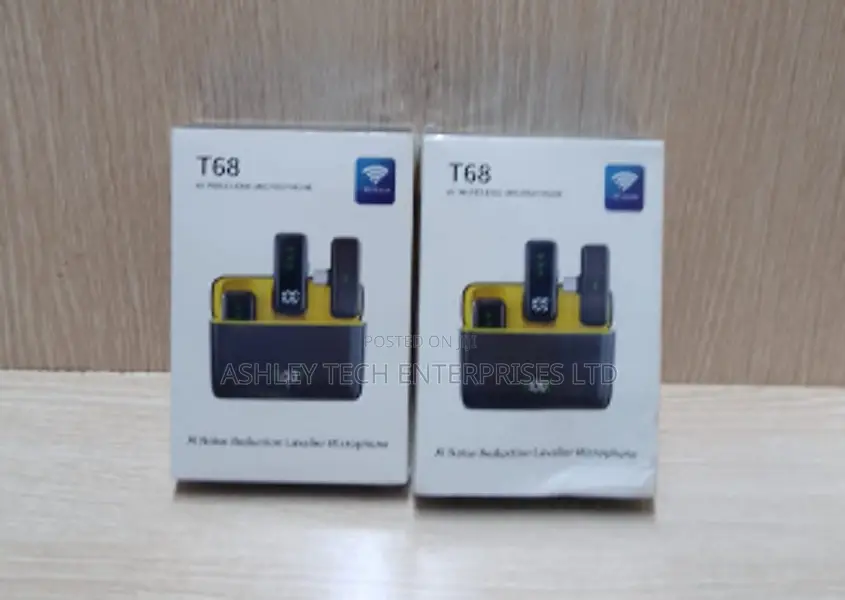 T68 Mini Clip-on Wireless Mic