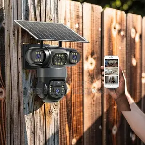 Manufacturer Prices 20MP Ultra HD 4G PTZ Triple Lens Solar Cameras