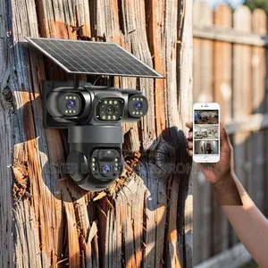Trade Prices 20MP Ultra HD 4G PTZ Triple Lens Solar Cameras