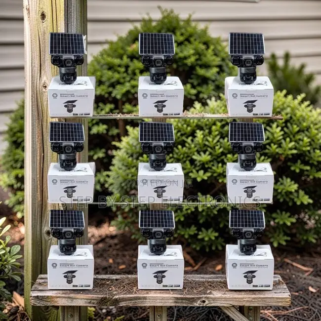 Bulk Prices 20MP Ultra HD 4G PTZ Triple Lens Solar Cameras
