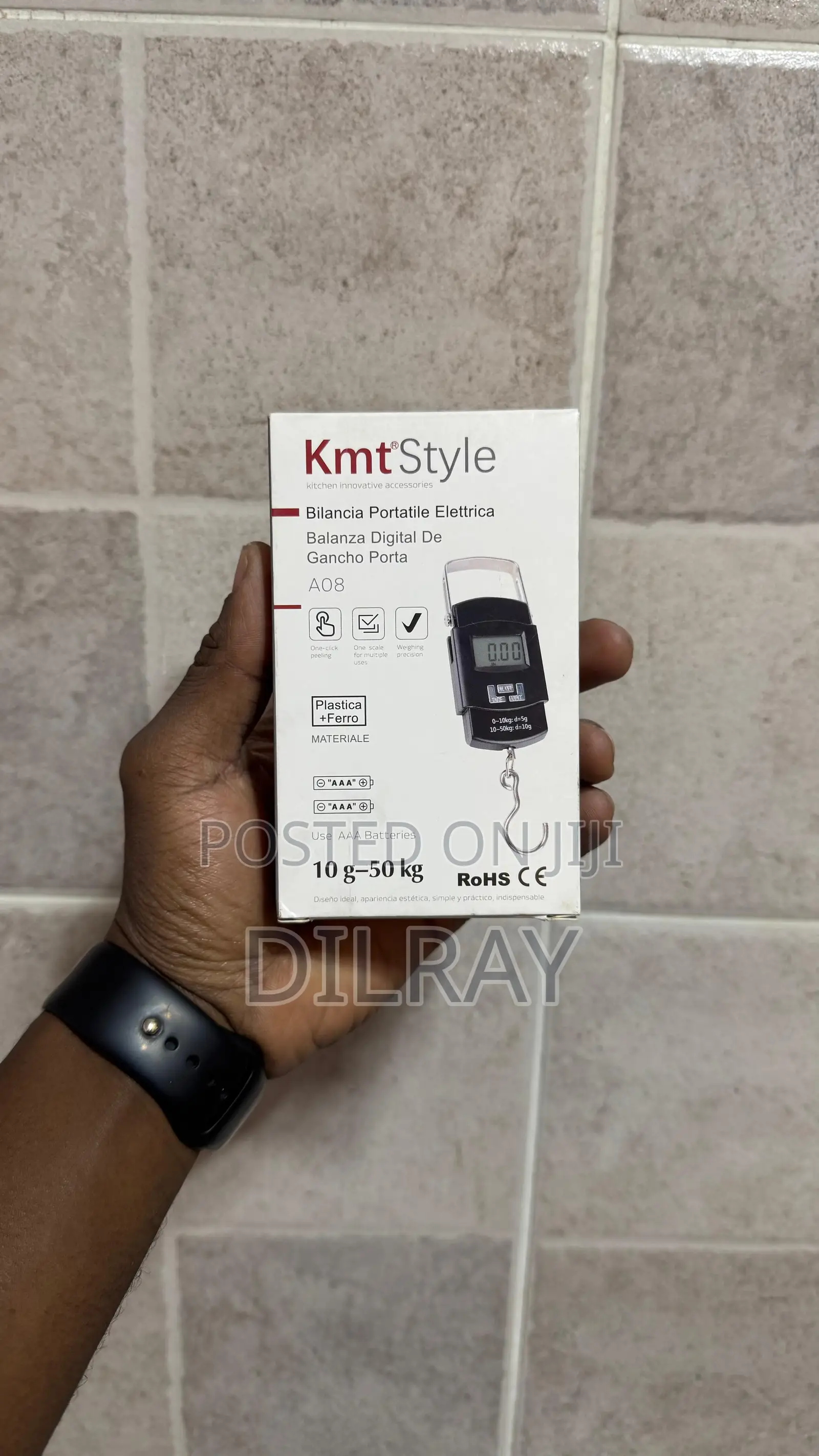 KMT Portable Weighing Scale 50Kg