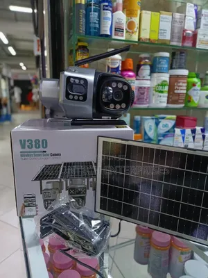 V380 4g/Wi-Fi Solar CCTV Camera: Dual Lens, 10X Zoom, Zero Electricity