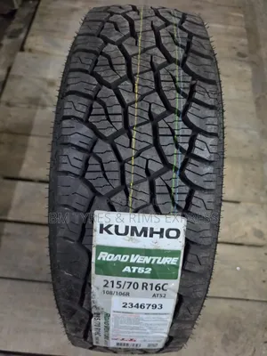 215 /70 R16 Khumo Tires (All Terrain) Korea.