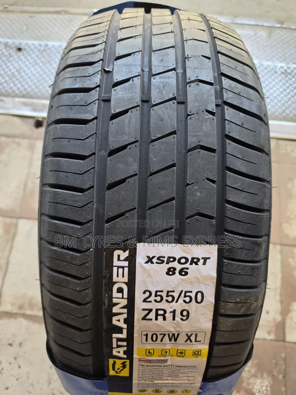 255 /50 R19 ATLANDER TIRES (Thailand)
