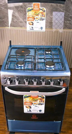 Eurochef 60*65  3+1 Standing Cooker