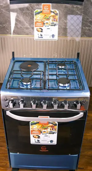 Eurochef 60*65  3+1 Standing Cooker
