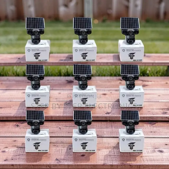 Discounted Prices 20MP Ultra HD 4G PTZ Triple Lens Solar Cameras