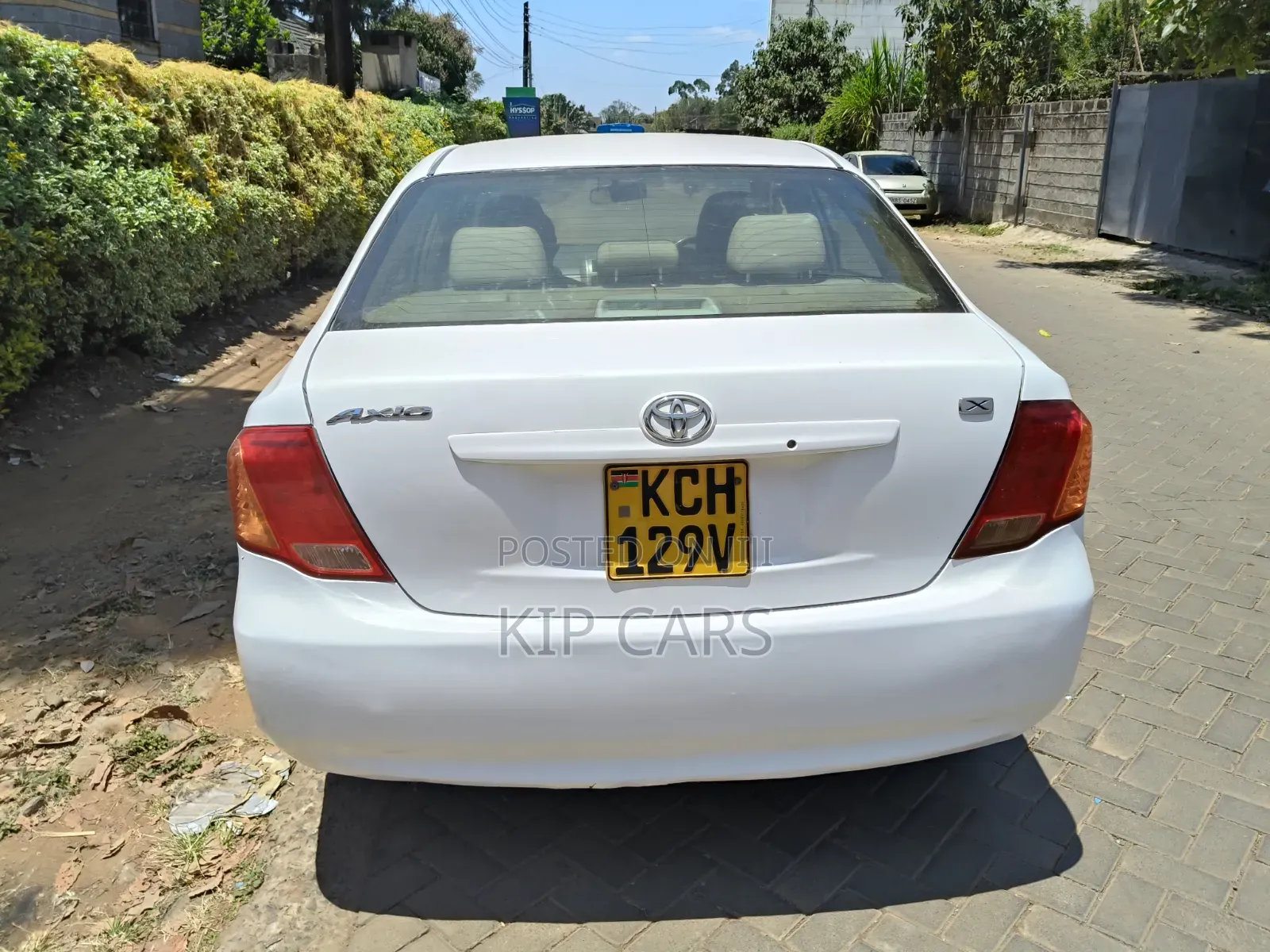 Toyota Axio 2008 White