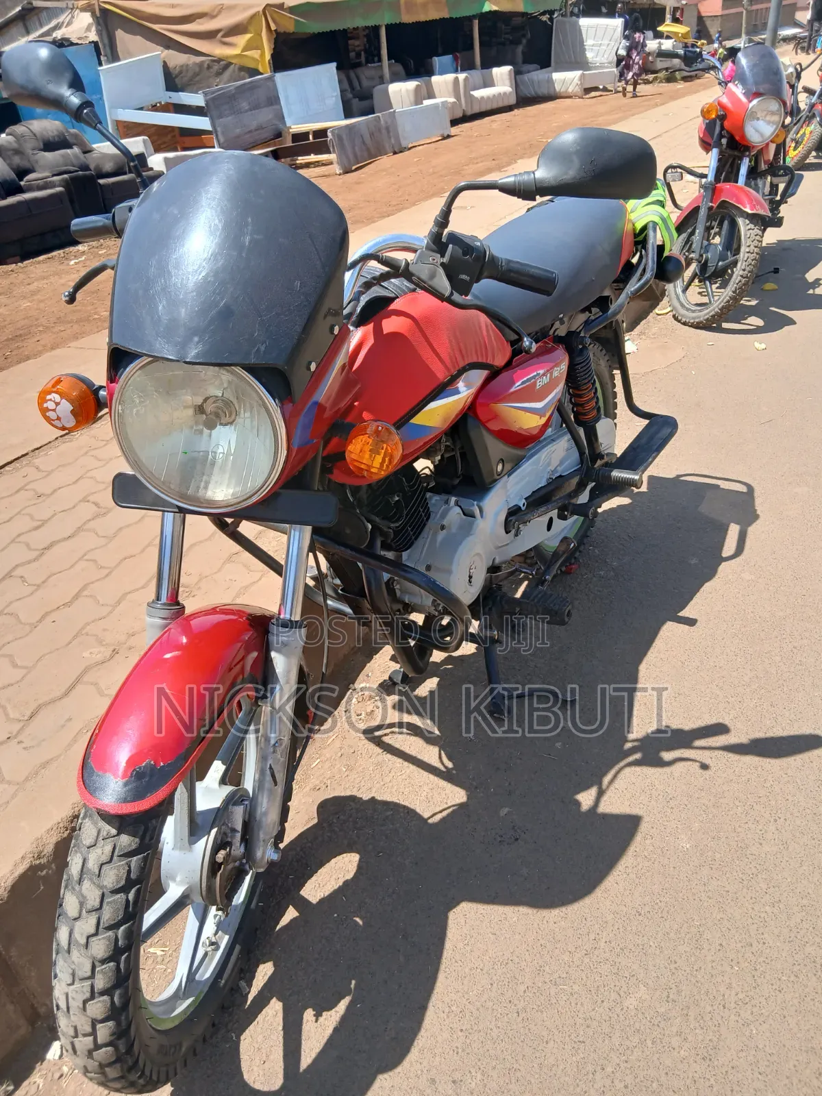 Bajaj Boxer 125 2024 Red