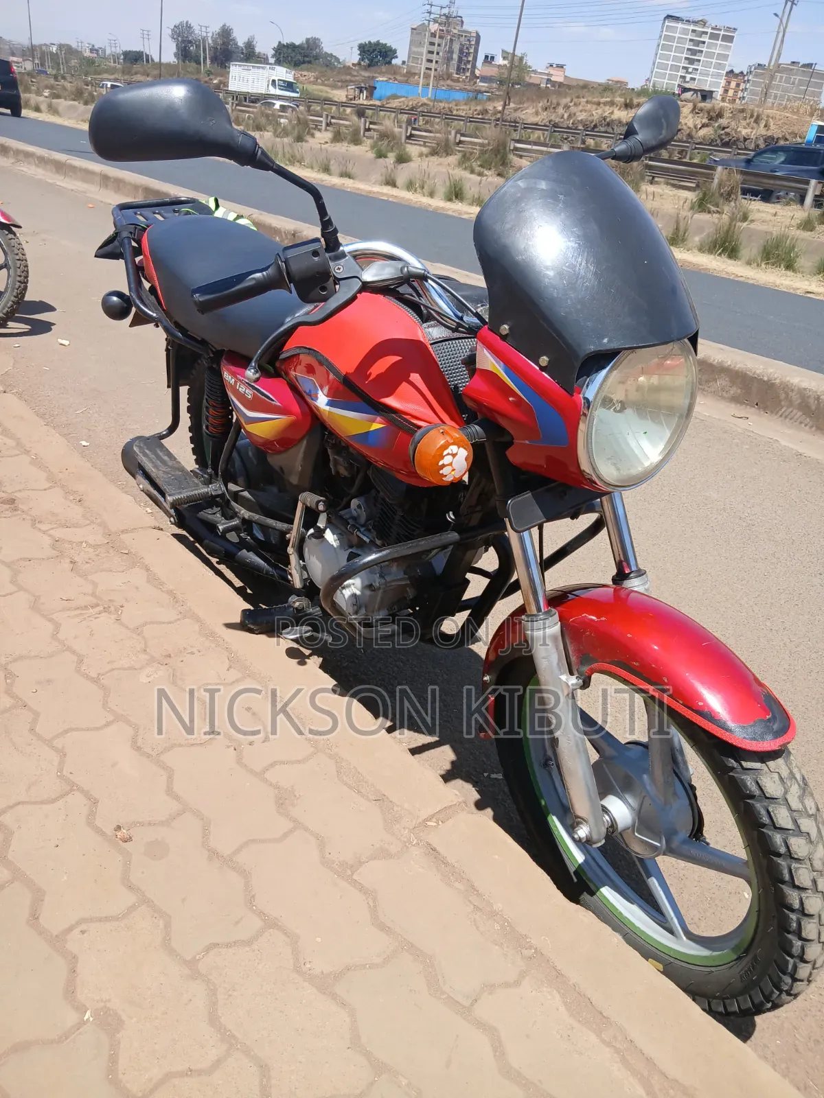 Bajaj Boxer 125 2024 Red