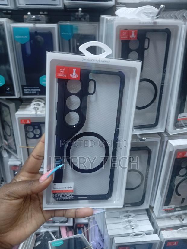 Xundo Shockproof Bumper Case Designed for the Tecno Camon 40 4G
