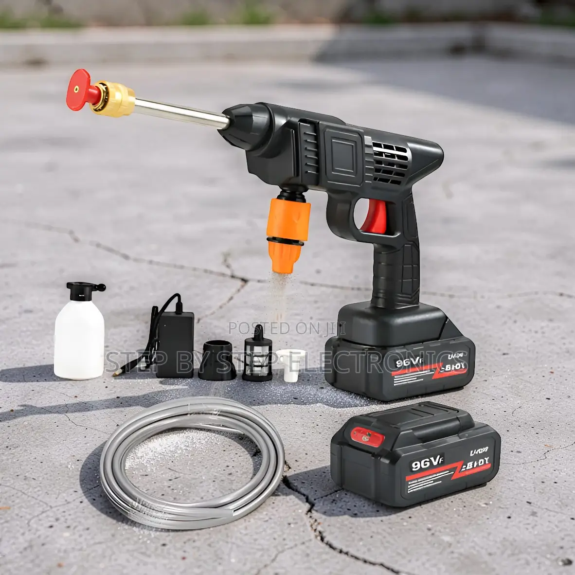 Exclusive Prices Cordless Portable High Pressure Car Washer Guns