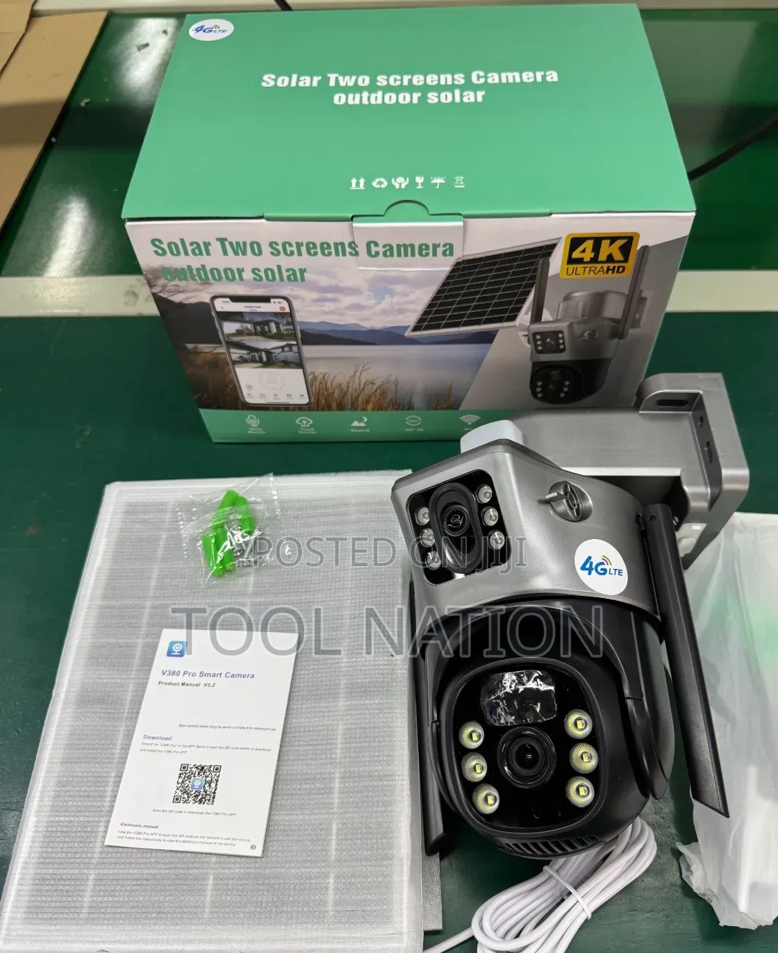 4G Solar Double Lense