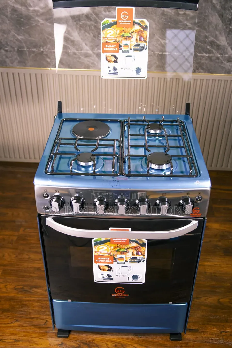 60by 65 Standing Cooker With  Oven Eurochef