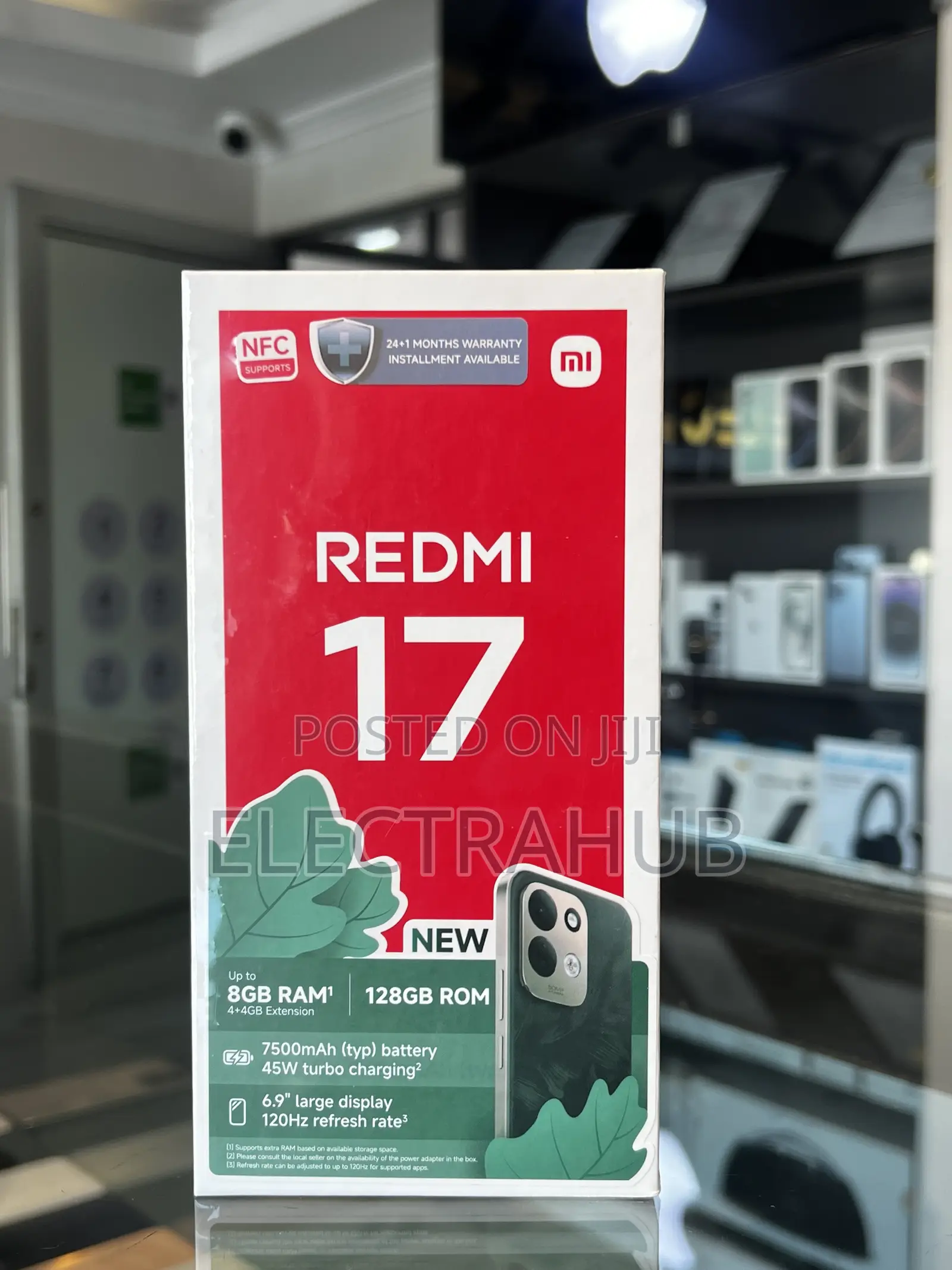 New Xiaomi Redmi 17 128 GB Black