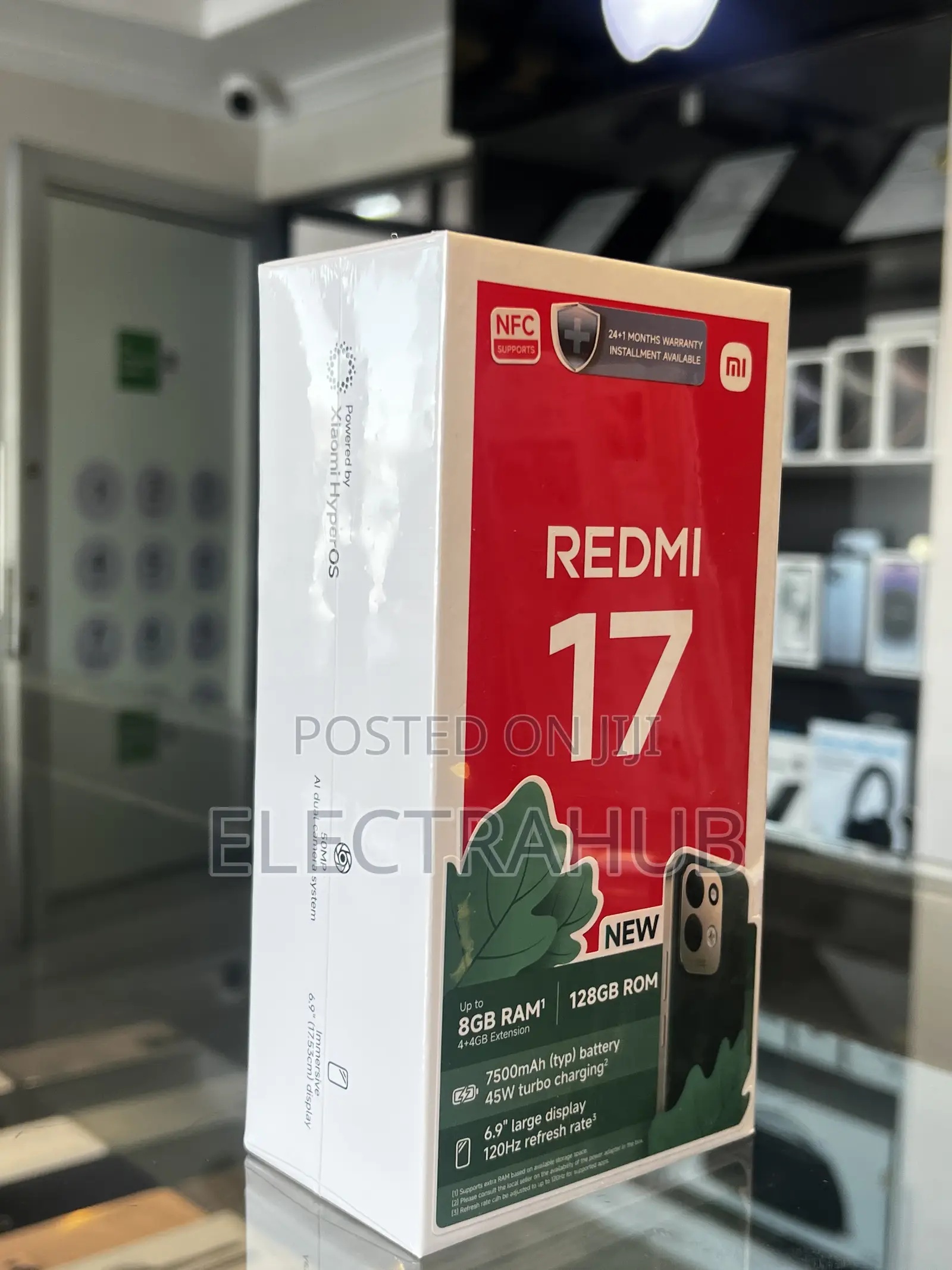 New Xiaomi Redmi 17 128 GB Black