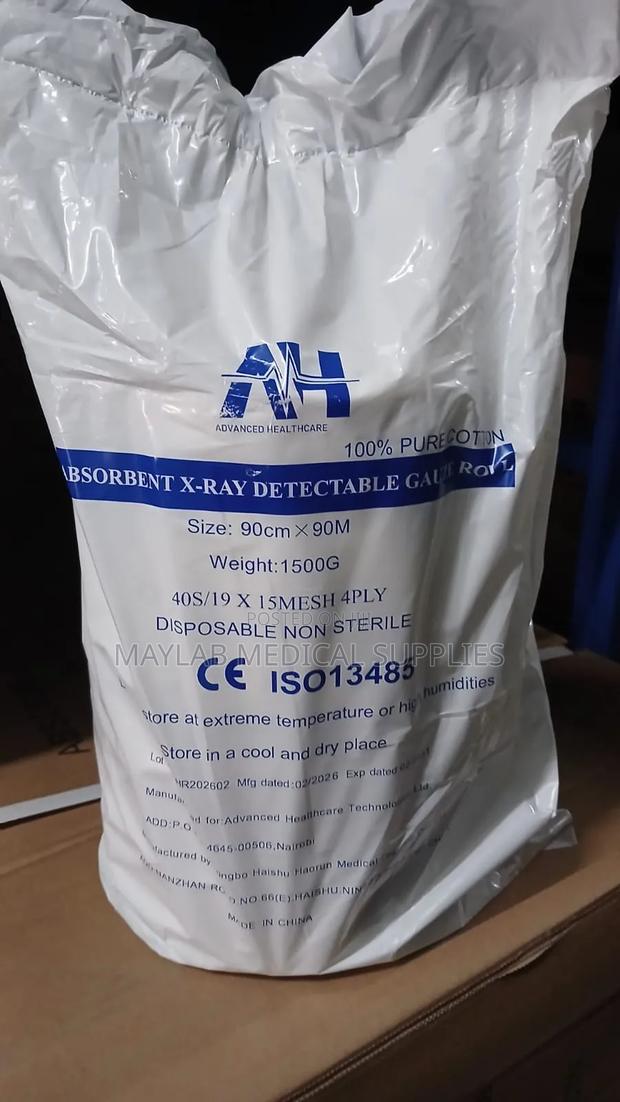 X-Ray Detectable Absorbent Gauze Roll | Sterile Surgical Gauze