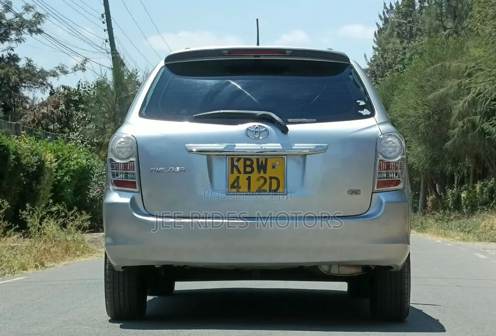 Toyota Corolla Fielder 2008 Silver