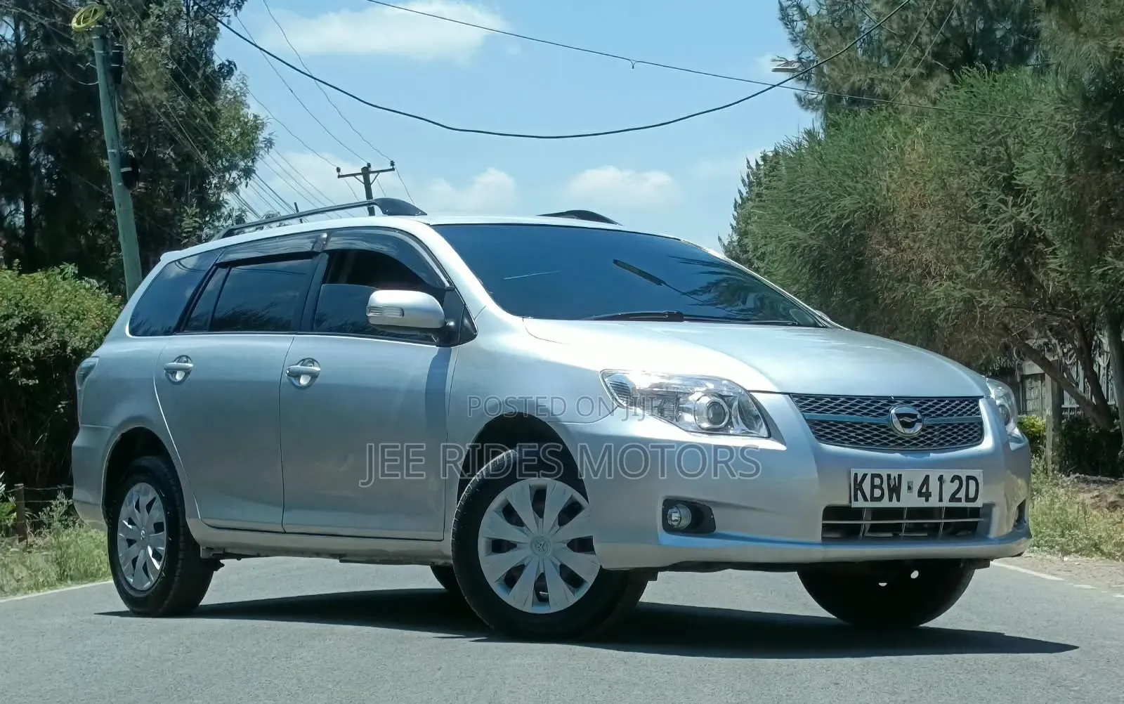 Toyota Corolla Fielder 2008 Silver