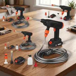Price Drop Cordless Portable High Pressure Car Washer Washing Guns
