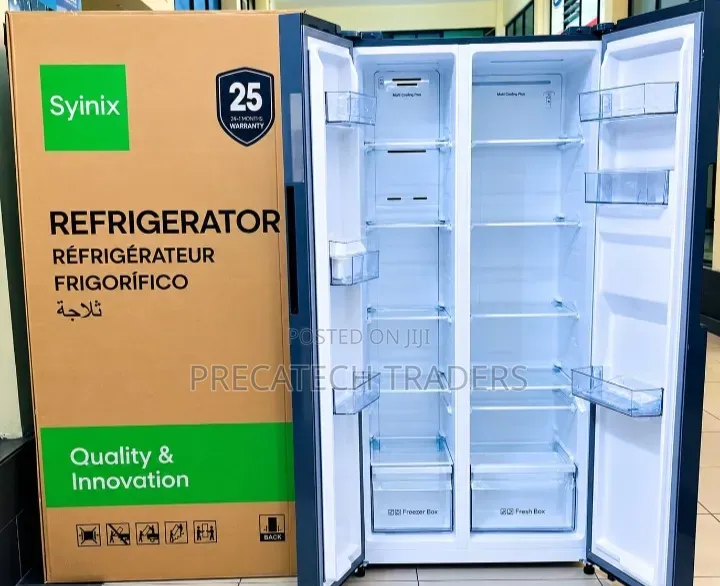 Side by Side 460ltrs Syinix Refrigerator